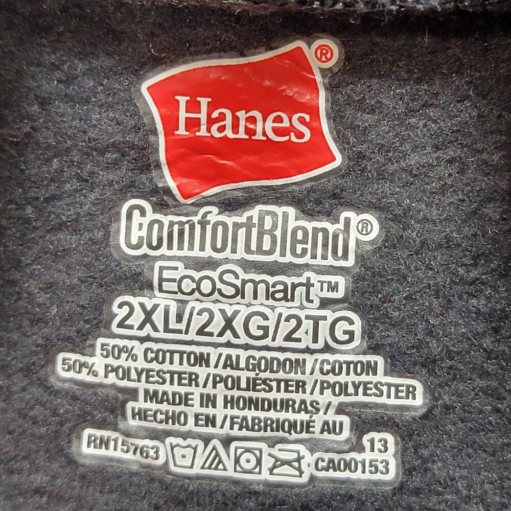 Hanes Pittsburgh Penguins‎ NHL Hoodie Sz 2XL Black Hooded Sweatshirt Hockey Fan - Picture 6 of 11